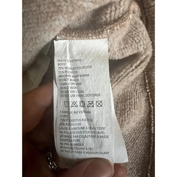 PrAna Tri Thermal Threads Tunic Sweater Womens Size XL High Neck‎ Fleece - Picture 3 of 6